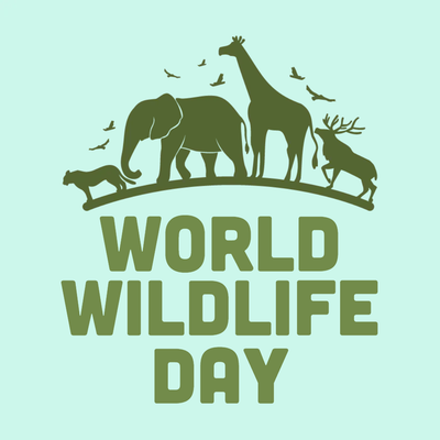 Custom Outdoor Yard Signs Multiple Sizes World Wildlife Day