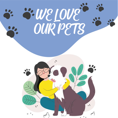 Custom Outdoor Yard Signs Multiple Sizes Love Our Pets