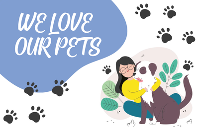 Custom Outdoor Yard Signs Multiple Sizes Love Our Pets