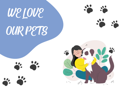 Custom Outdoor Yard Signs Multiple Sizes Love Our Pets
