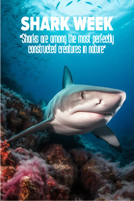 Custom Outdoor Yard Signs Multiple Sizes Shark Week