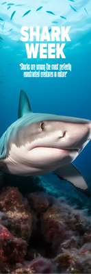 Custom Outdoor Yard Signs Multiple Sizes Shark Week