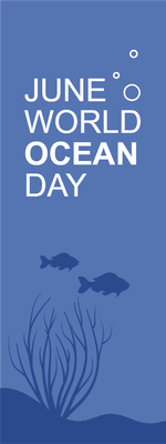 Custom Outdoor Yard Signs Multiple Sizes World Ocean Day