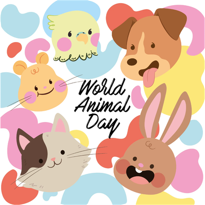 Custom Outdoor Yard Signs Multiple Sizes World Animal Day