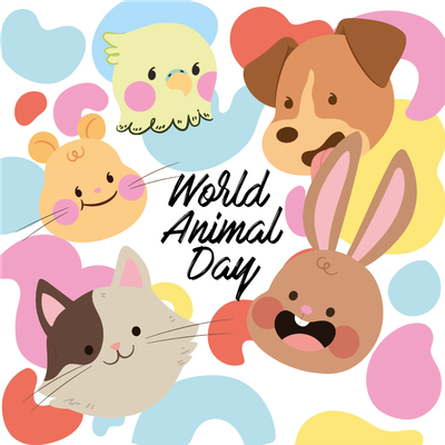 Custom Outdoor Yard Signs Multiple Sizes World Animal Day
