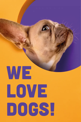 Custom Outdoor Yard Signs Multiple Sizes We Love Dogs