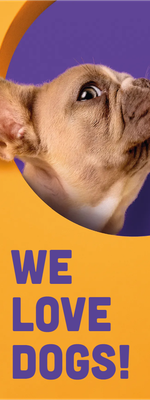 Custom Outdoor Yard Signs Multiple Sizes We Love Dogs