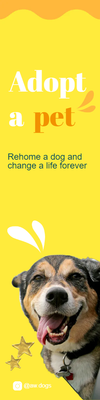 Custom Outdoor Yard Signs Multiple Sizes Adopt A Pet