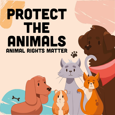 Custom Outdoor Yard Signs Multiple Sizes Protect The Animals
