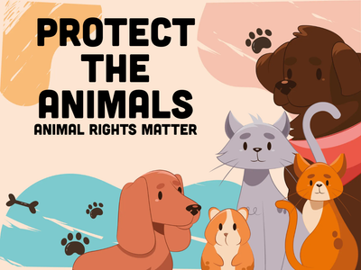 Custom Outdoor Yard Signs Multiple Sizes Protect The Animals