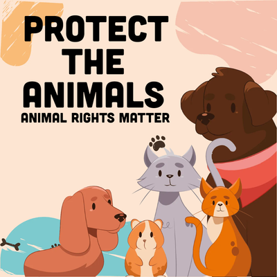Custom Outdoor Yard Signs Multiple Sizes Protect The Animals