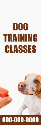 Custom Outdoor Yard Signs Multiple Sizes Dog Training Classes