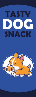 Custom Outdoor Yard Signs Multiple Sizes Tasty Dog Snack