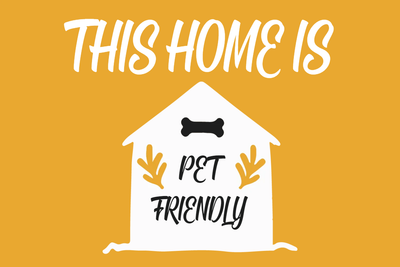 Custom Outdoor Yard Signs Multiple Sizes Pet Friendly Home