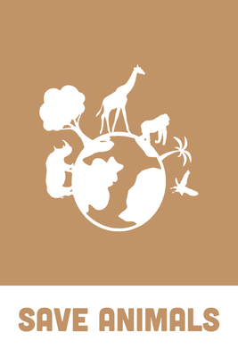 Custom Outdoor Yard Signs Multiple Sizes Save Animals