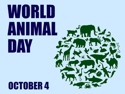 Custom Outdoor Yard Signs Multiple Sizes Happy Animal Day