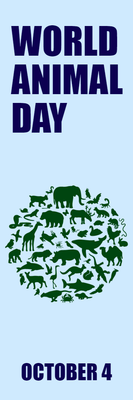 Custom Outdoor Yard Signs Multiple Sizes Happy Animal Day