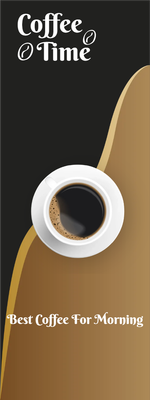 Custom Outdoor Yard Signs Multiple Sizes Coffee Time