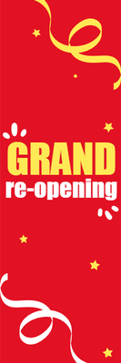 Custom Outdoor Yard Signs Multiple Sizes Grand Re-opening