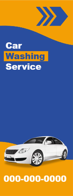 Custom Outdoor Yard Signs Multiple Sizes Car Washing