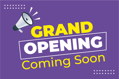 Custom Outdoor Yard Signs Multiple Sizes Grand Opening