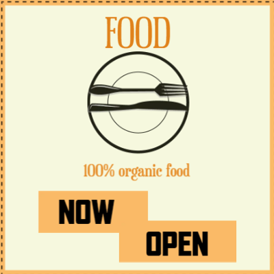 Custom Outdoor Yard Signs Multiple Sizes Organic Food