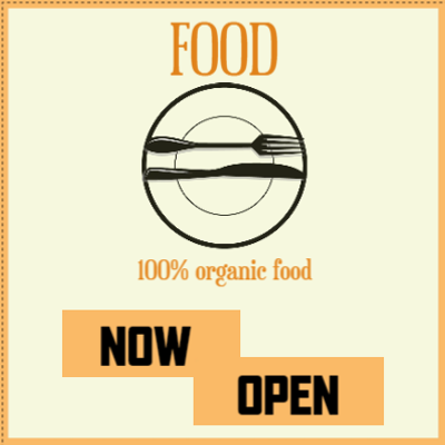 Custom Outdoor Yard Signs Multiple Sizes Organic Food