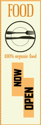 Custom Outdoor Yard Signs Multiple Sizes Organic Food
