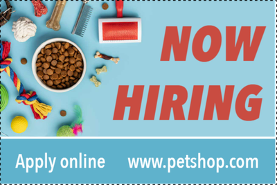 Custom Outdoor Yard Signs Multiple Sizes Now Hiring
