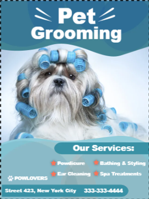 Custom Outdoor Yard Signs Multiple Sizes Pet Grooming