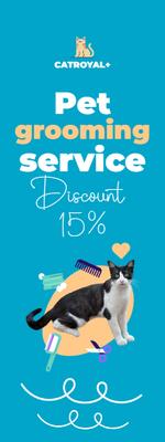 Custom Outdoor Yard Signs Multiple Sizes Pet Grooming Service