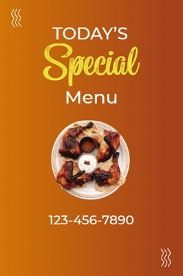 Custom Outdoor Yard Signs Multiple Sizes Special Menu
