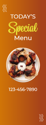 Custom Outdoor Yard Signs Multiple Sizes Special Menu