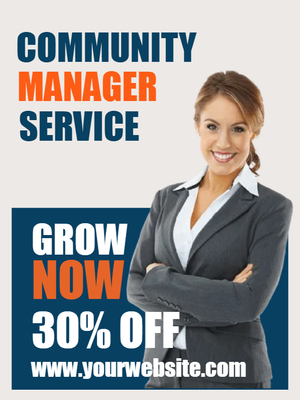Custom Outdoor Yard Signs Multiple Sizes Community Manager