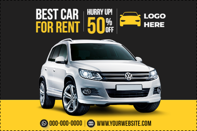 Custom Outdoor Yard Signs Multiple Sizes Best Car For Rent