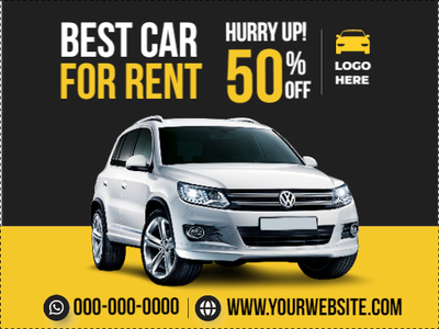 Custom Outdoor Yard Signs Multiple Sizes Best Car For Rent