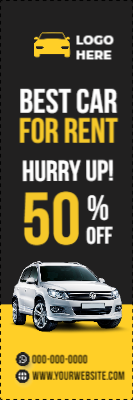 Custom Outdoor Yard Signs Multiple Sizes Best Car For Rent