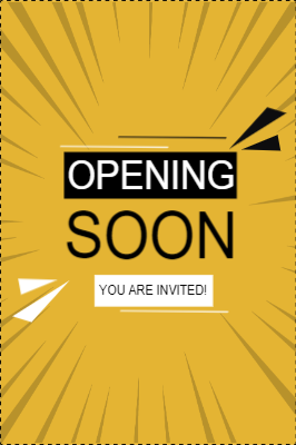 Custom Outdoor Yard Signs Multiple Sizes Opening Soon