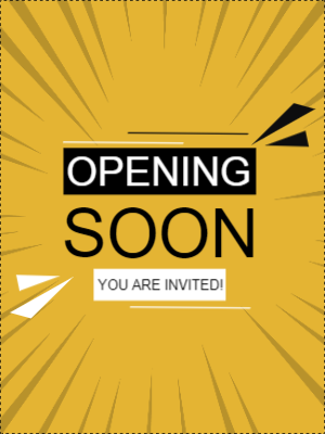 Custom Outdoor Yard Signs Multiple Sizes Opening Soon