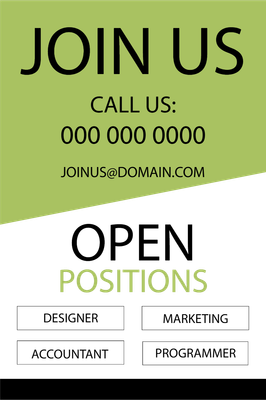 Custom Outdoor Yard Signs Multiple Sizes Open Positions