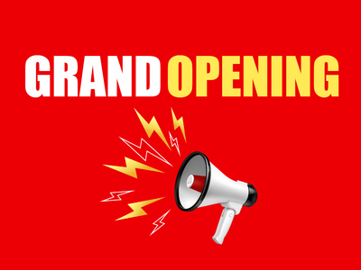 Custom Outdoor Yard Signs Multiple Sizes Grand Opening