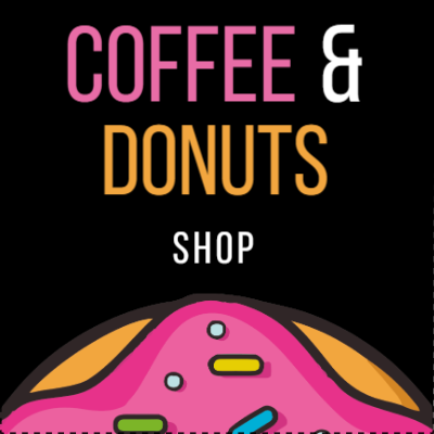 Custom Outdoor Yard Signs Multiple Sizes Coffee And Donuts