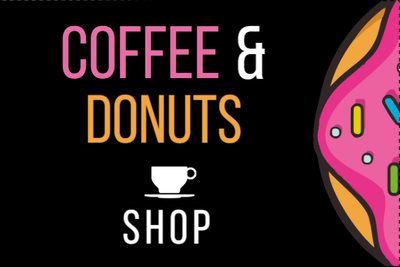 Custom Outdoor Yard Signs Multiple Sizes Coffee And Donuts