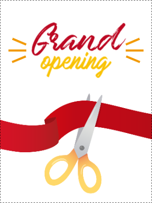 Custom Outdoor Yard Signs Multiple Sizes Grand Opening
