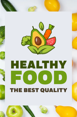Custom Outdoor Yard Signs Multiple Sizes Healthy Food