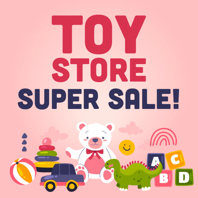 Custom Outdoor Yard Signs Multiple Sizes Toy Store