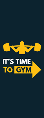 Custom Outdoor Yard Signs Multiple Sizes Time To Gym