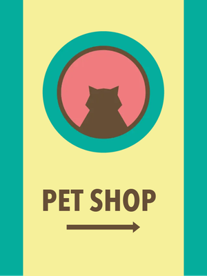 Custom Outdoor Yard Signs Multiple Sizes Pet Shop