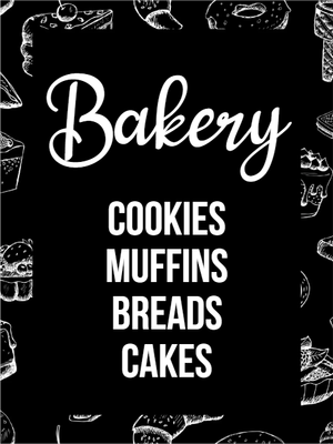 Custom Outdoor Yard Signs Multiple Sizes Bakery