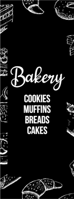 Custom Outdoor Yard Signs Multiple Sizes Bakery